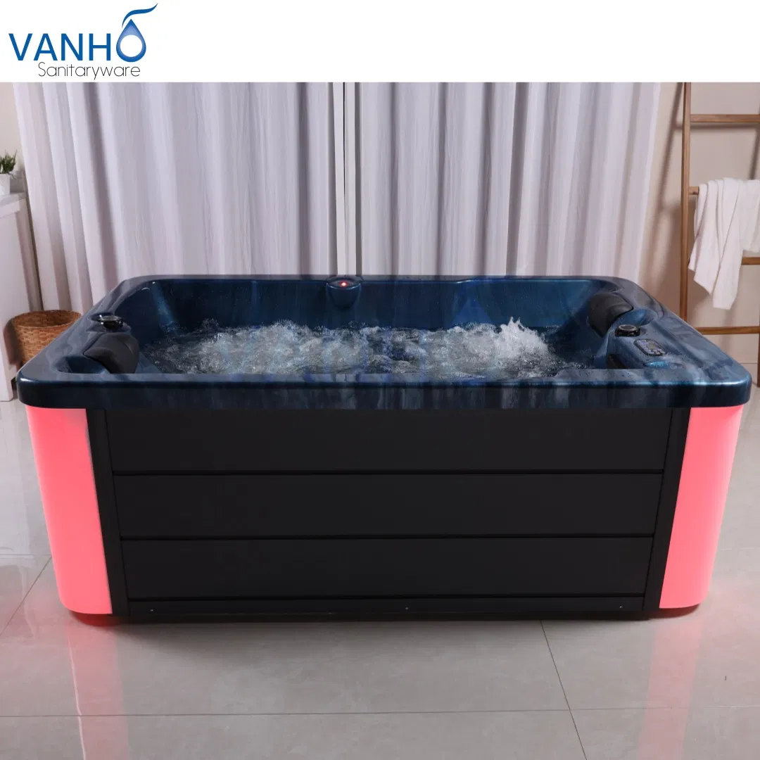 Современный уличный СПА-бассейн Vanho с гидромассажем