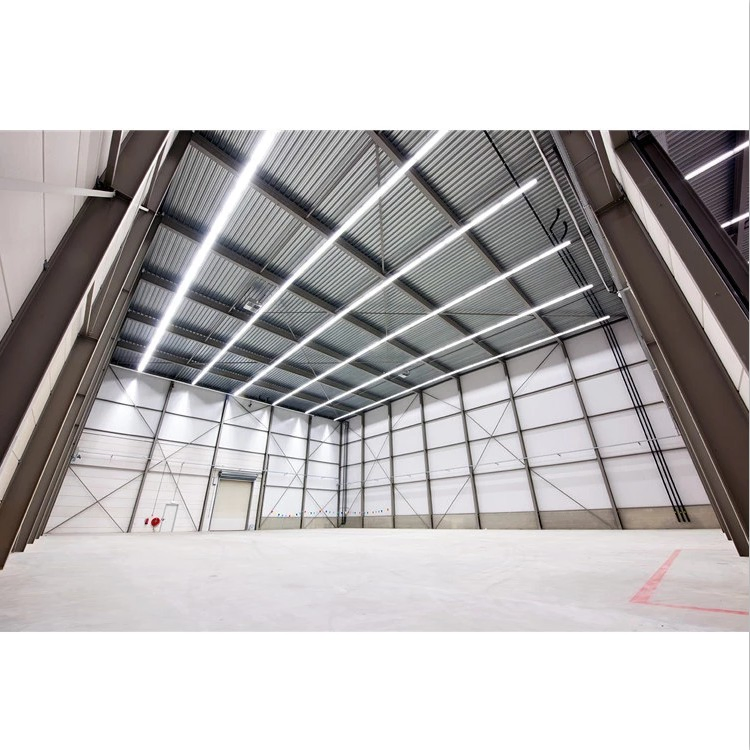 Steel Beams Columns and Purlin Installing Structure Frame Buildings