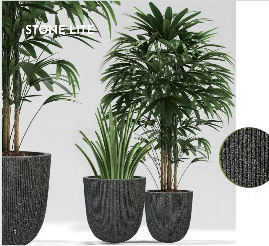 Indoor White Concrete Customizable Planter Outdoor Ceramics Garden Container Grc Flowerpots