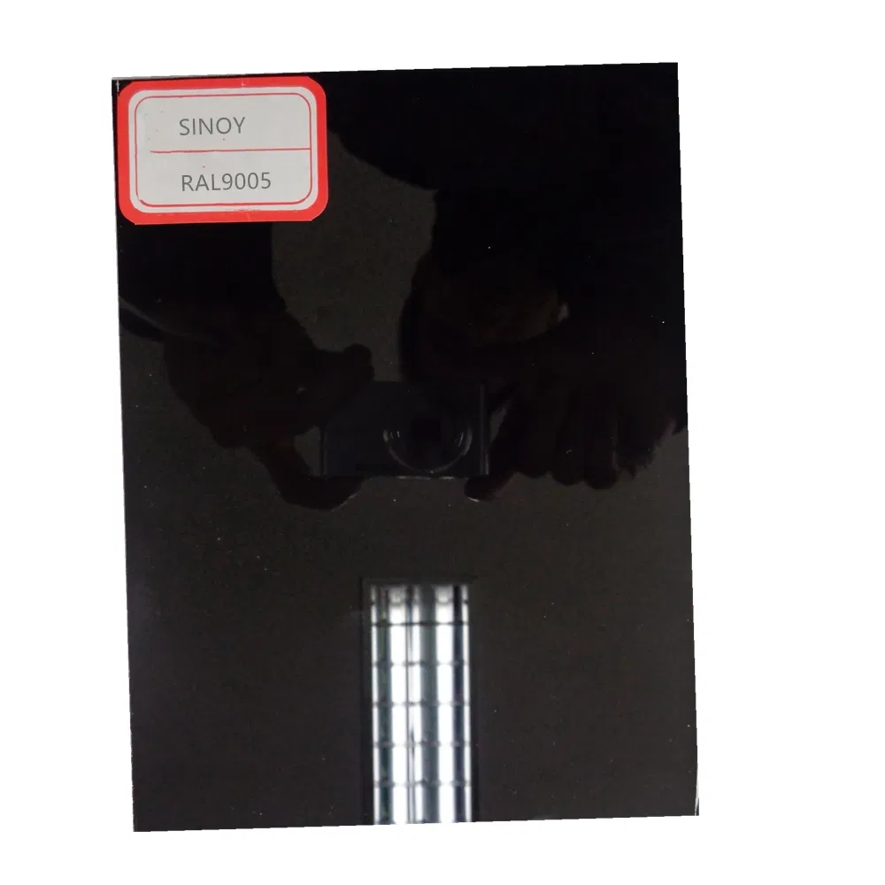 Ral9005 Classic Black Painted Glass