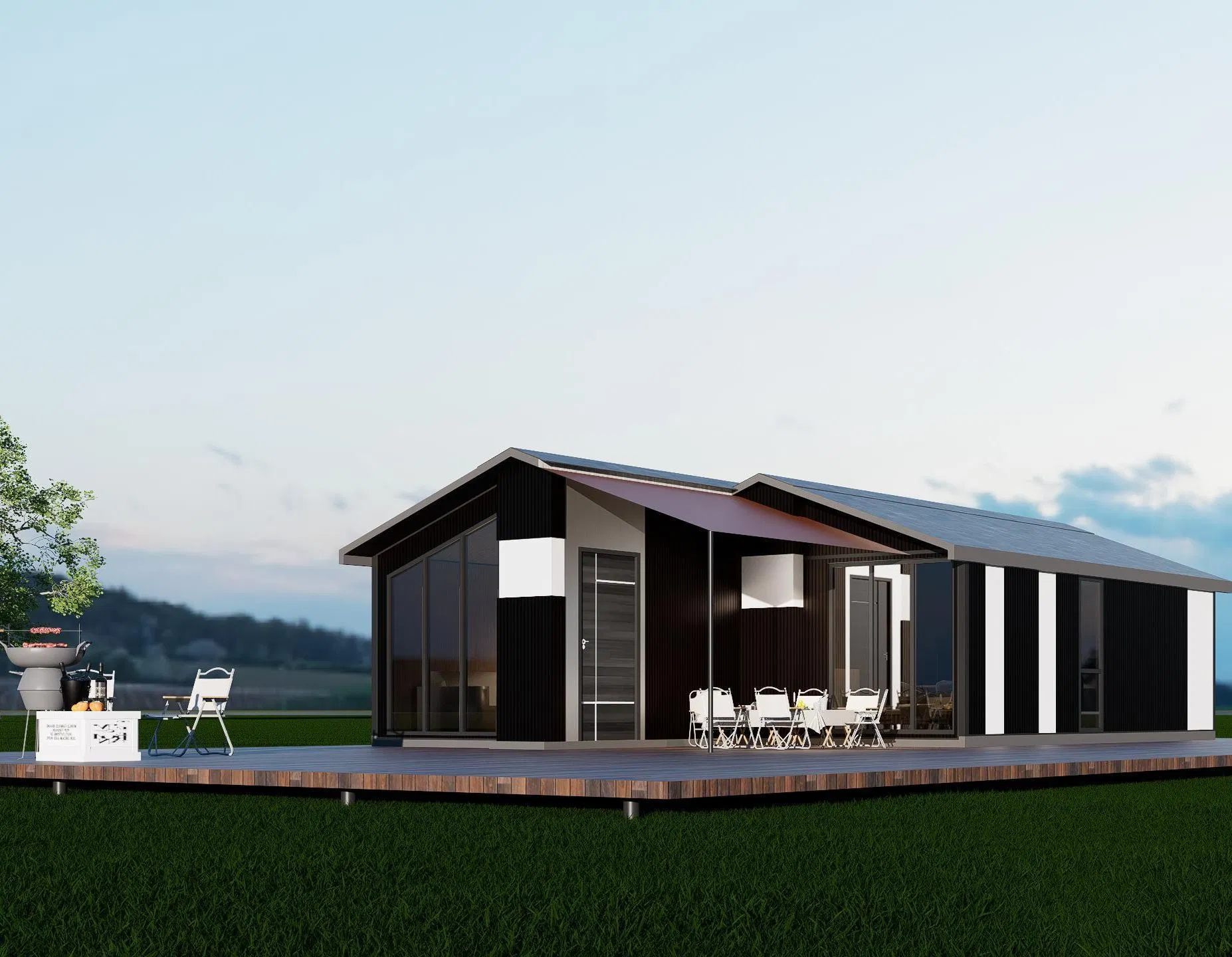Luxury Eco Tourism Resort Expandable Container Prefab House Casa Modular Prefabricada House Folding House