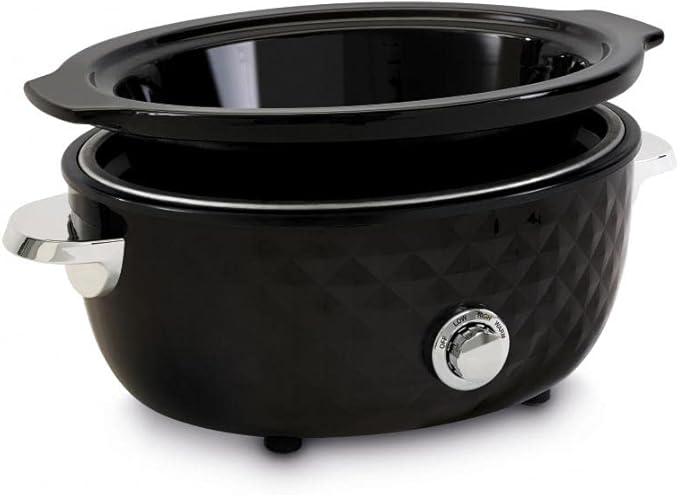 6.0 Qt Oval Slow Cooker: Precise Temperature Control for Mastering Every Slow-Cooking Dish