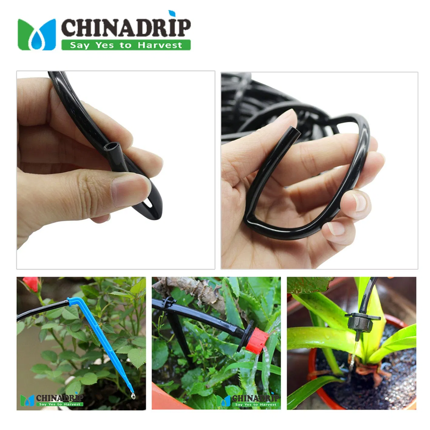PVC Soft Pipe DN5/3 7/4 with One blue Line