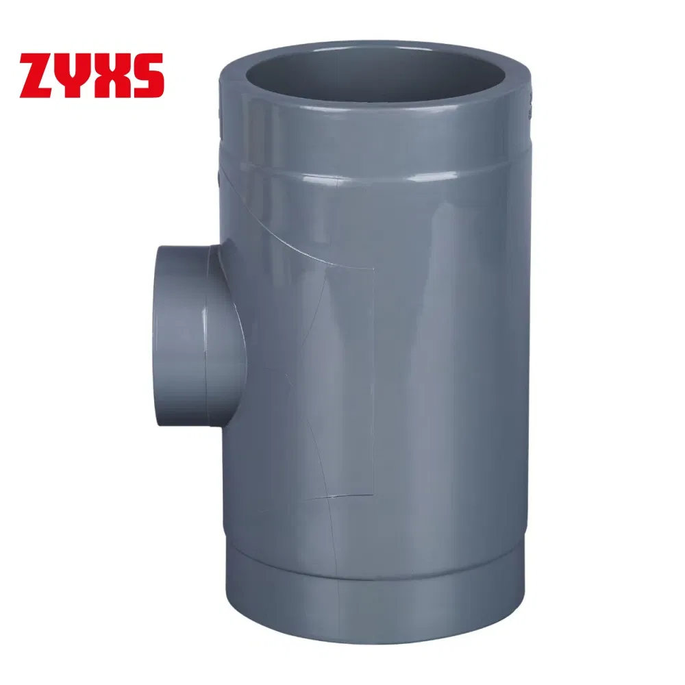 Pressure Resistant CPVC Pipe Reducing Tee with Long Service Life