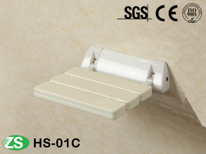 Bathroom Wall Mounted Folding Shower Seat for Elderly