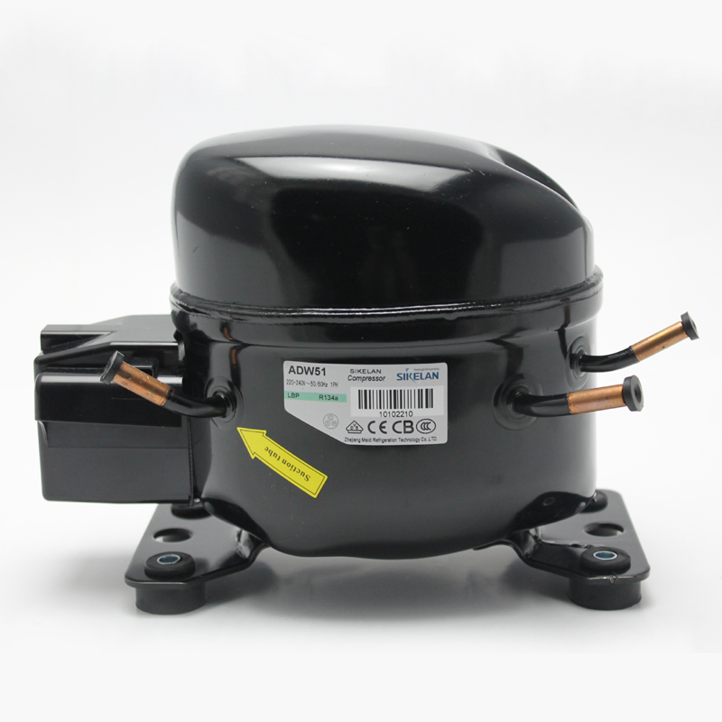 Ice Maker Hermetic AC Compressor with Adw51 220V, Lbp, 1/6HP