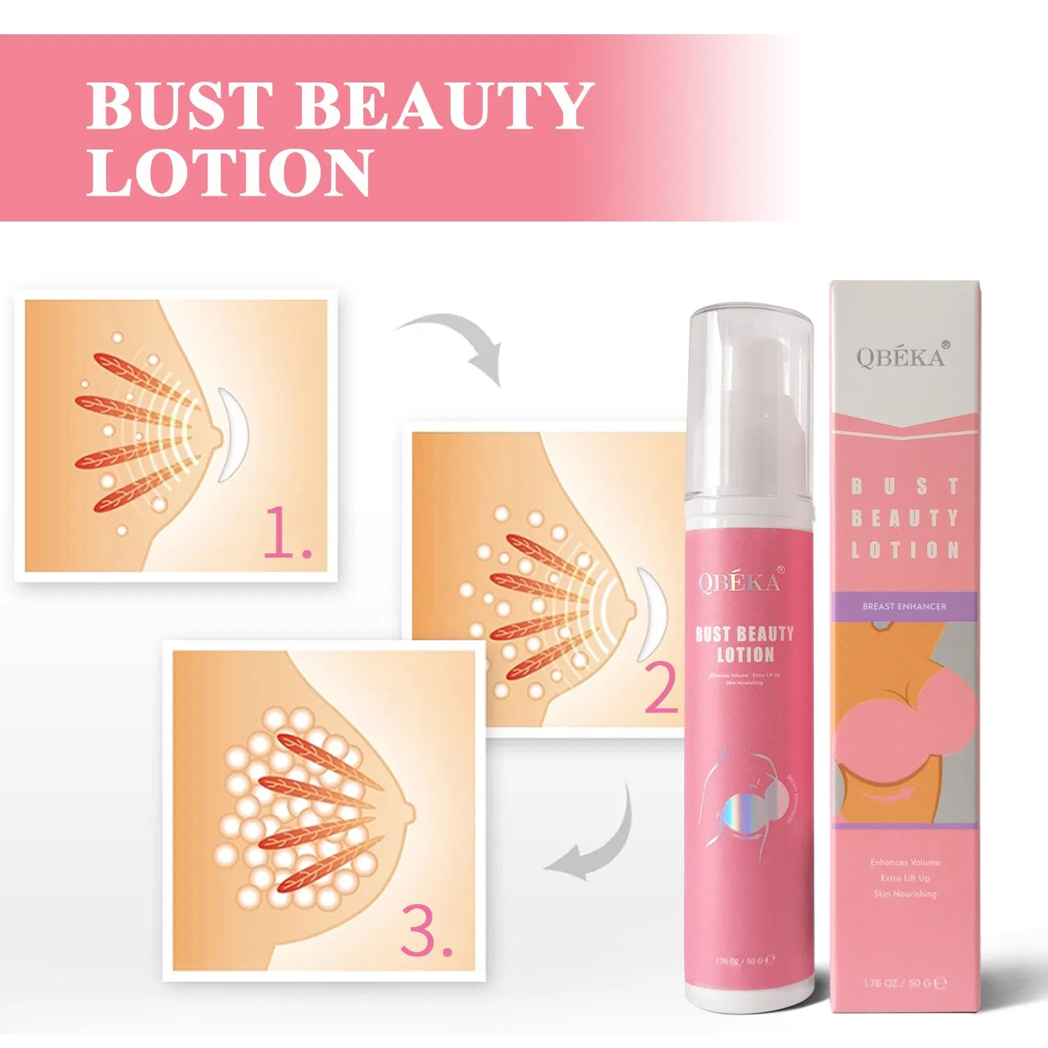 Qbeka Bust Firming Lifting Beauty Lotion