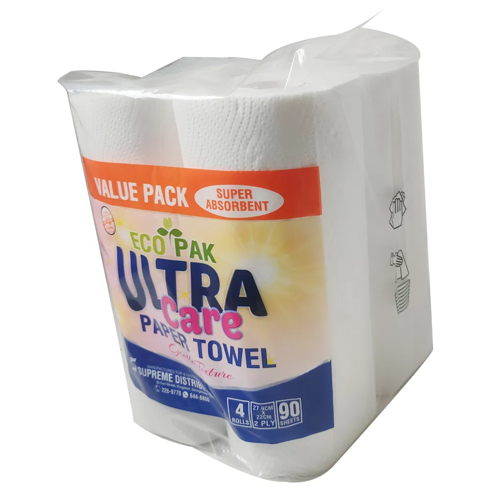 Best Free Shipping Kitchen Towel Tissue 4 Roll in One Pack