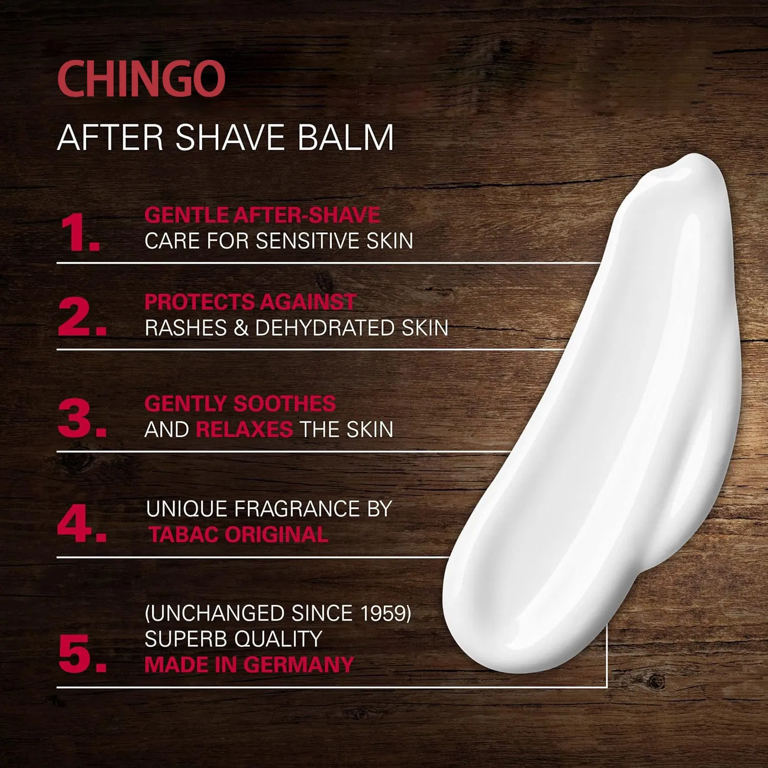 Soothing Repairing Men Aftershave Balm Fresh Moisturizing Smooth Cream