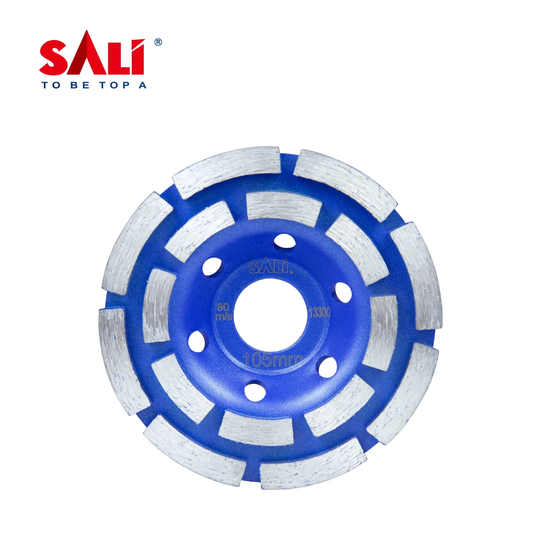 Sali 4′ ′ 105*7*20mm High Quality Double Row Diamond Grinding Wheel