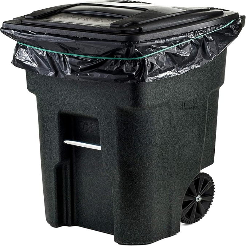 HDPE Extra Large Heavy Waste Black Trash Bags for Efficient Waste Disposal