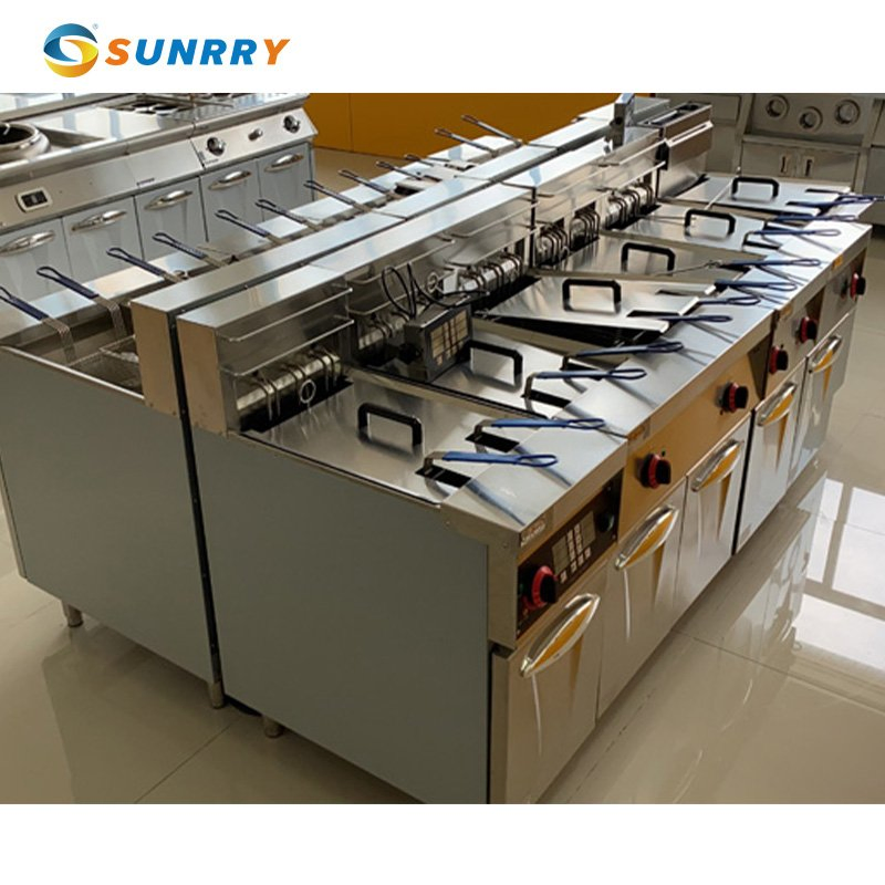 Commercial Deep Fryer Electric Gas Fryer Industrial Kfc Fryer