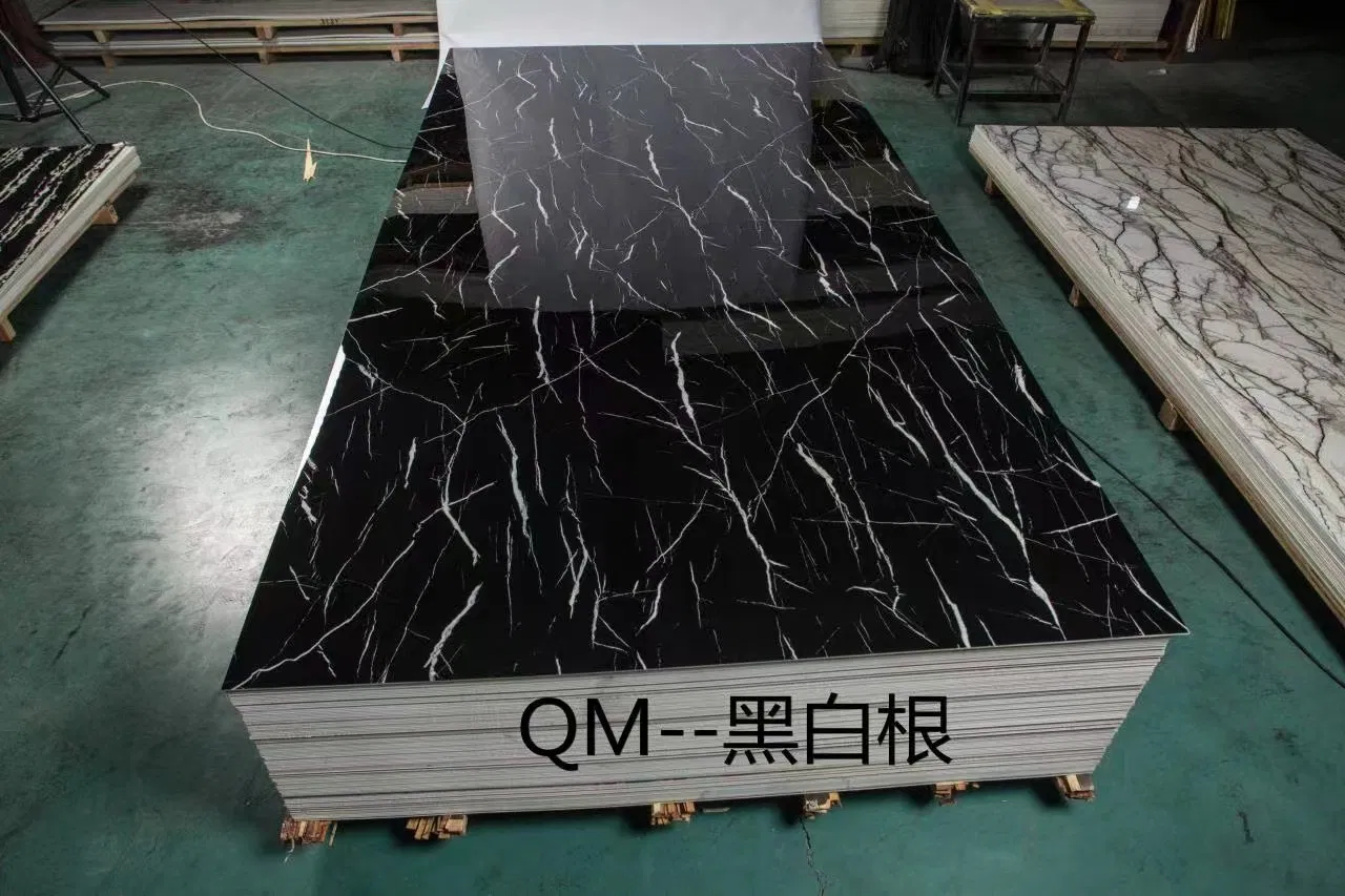 Marble UV Coating PVC Sheet PVC UV Marble Sheet 3mm PVC Marble Sheet