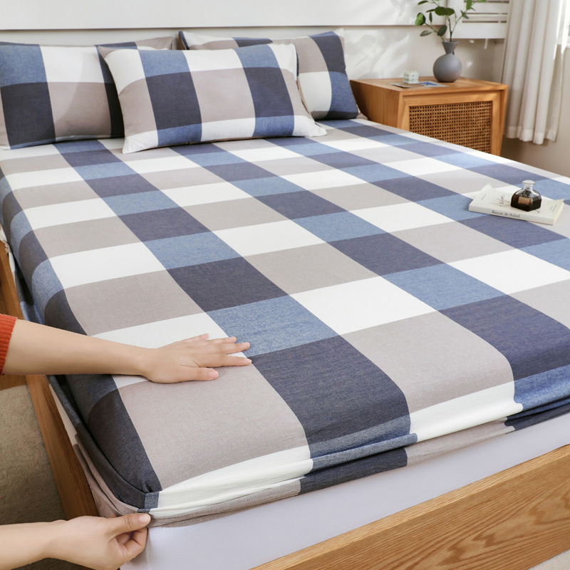 Beddings Cotton Sheets Breathable Deep Pocket Pure Cotton Washed Cottons Bed Sheets