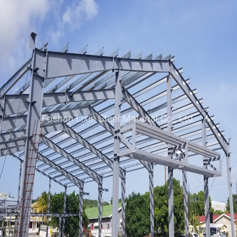 Seismic Design Steel Shopping Mall Prefabricated House Structure Steel Building
