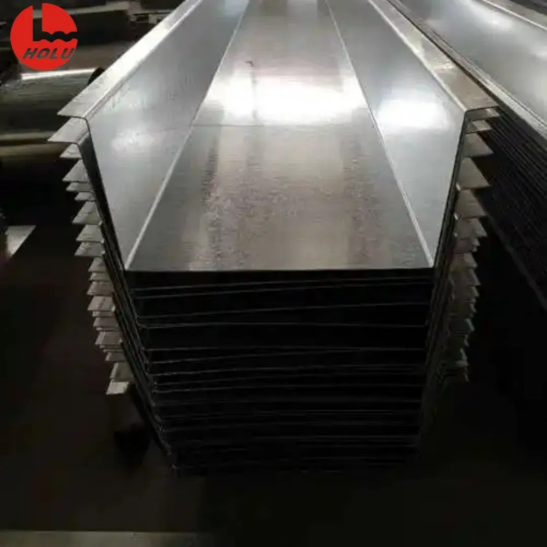 Honglu Rust-Proof Galvanized Gutter Ideal for Steel Structure Roofs & Commercial Buildings