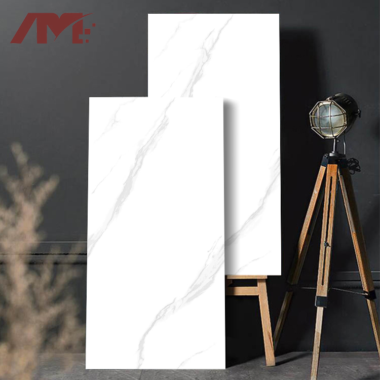 750X1500mm White Marble Indoor Tile Slab Sintered Stone Countertop