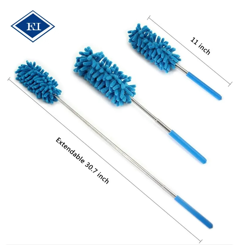 Telescopic Microfiber Hand Feather for Cleaning Duster Dusters