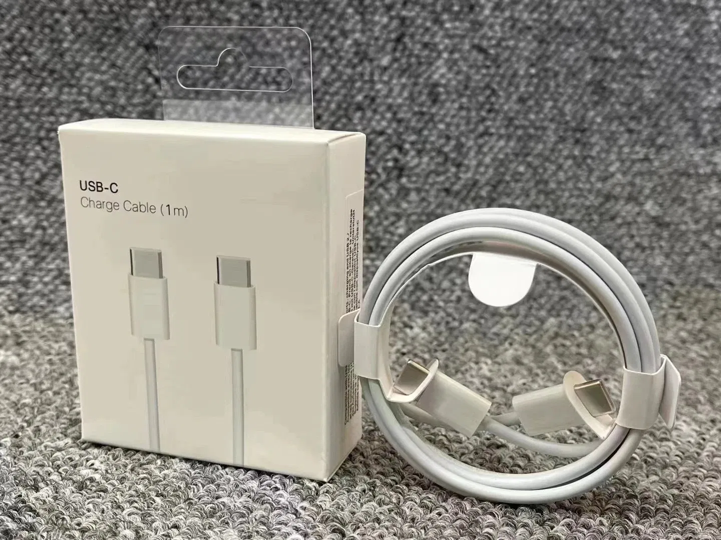 Кабель USB-C 1м для iPhone 15, 5A, быстрая зарядка