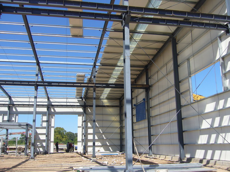 Steel Structure Shed with Pitched Roof (KXD-SSB1057)