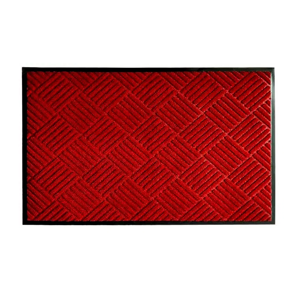 Indoor Polypropylene Cut Loop Door Mat with PVC Backing for Home Hotel