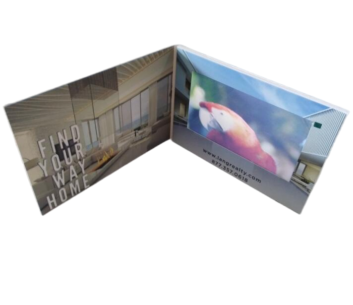 Premium LCD Screen Video Brochure for Luxury Hotels