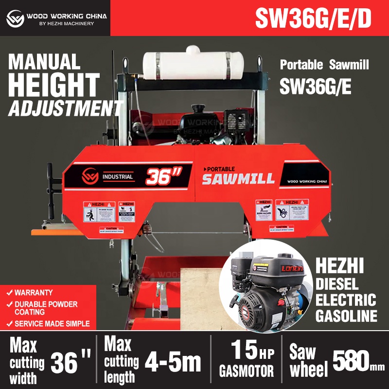 Ленточная пила по дереву промышленная электрическая