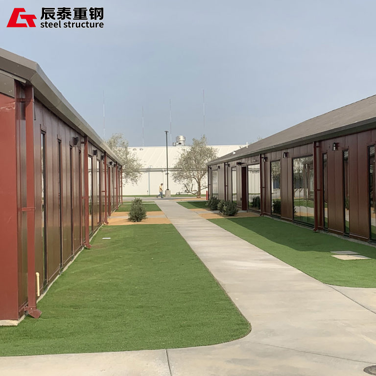 Sandwich Panel Wall Steel Structure House Apartment Shelter Building Material