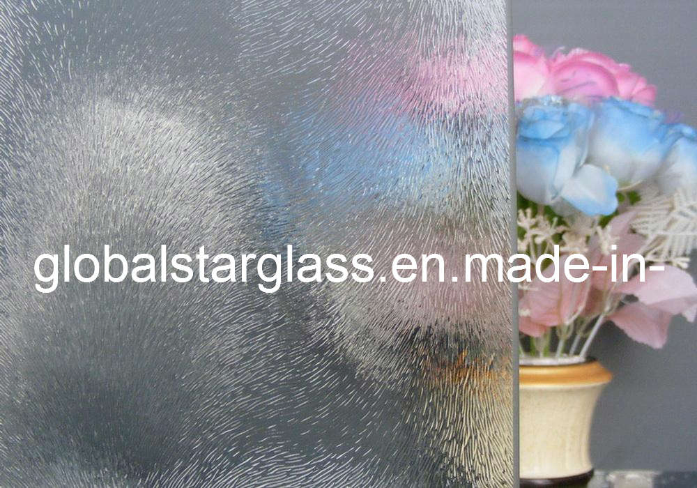 China Manufactured 3mm 4mm 5mm 5.5mm 6mm Millienium Patterned Rolled Glass