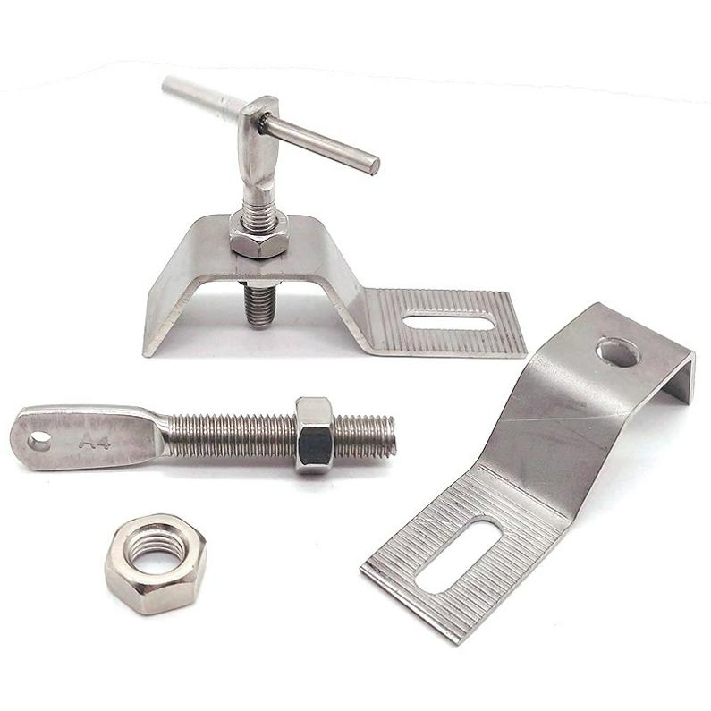 Stainless Steel SS304 Stone Wall Support System Stone Cladding Fixing Bracket