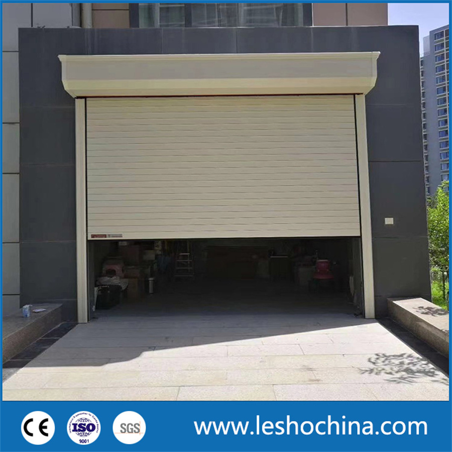 Popular Galvanized Steel Electric Residential Roll up Door Rolling Shutters Roller Shutter Doors with Guaranteed Quality