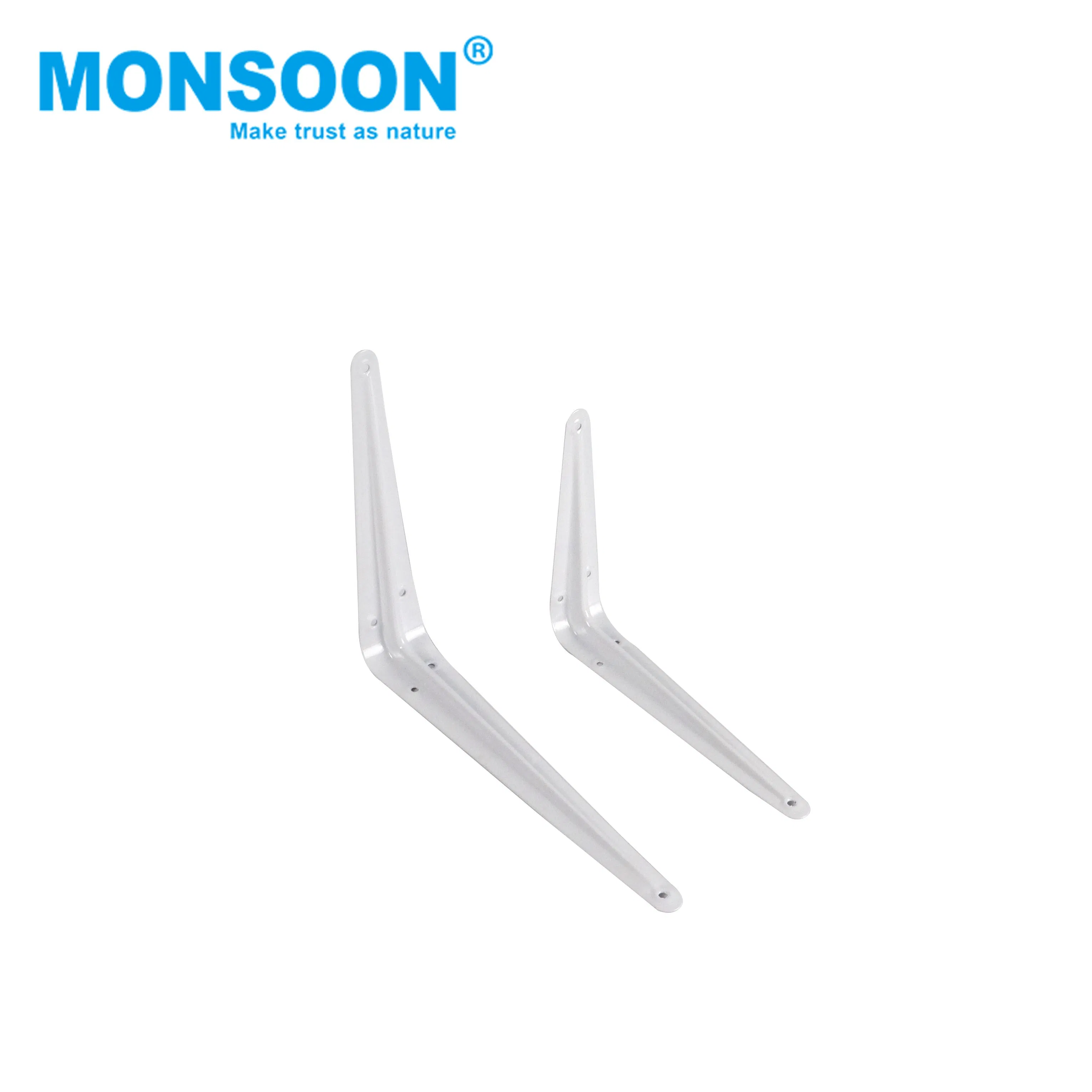 Furniture Metal Wall Mounted Triangle Shelf Support Foldable Air Conditioner L Shape Corner Folding Shelf Bracket for Shelves