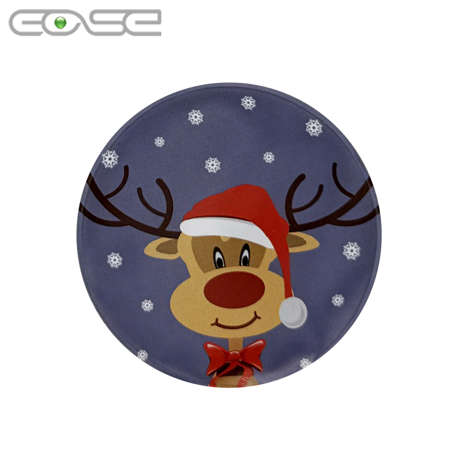 Christmas-Themed Instant Hot Gel Hand Warmer for Cold Days