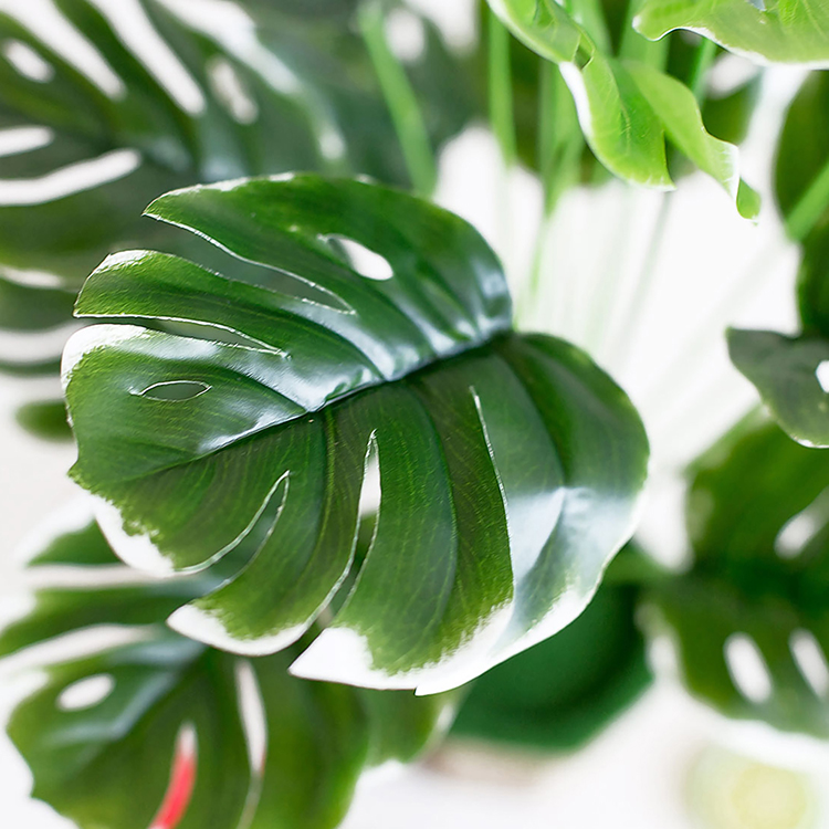 Листья пальмовые искусственные зеленые