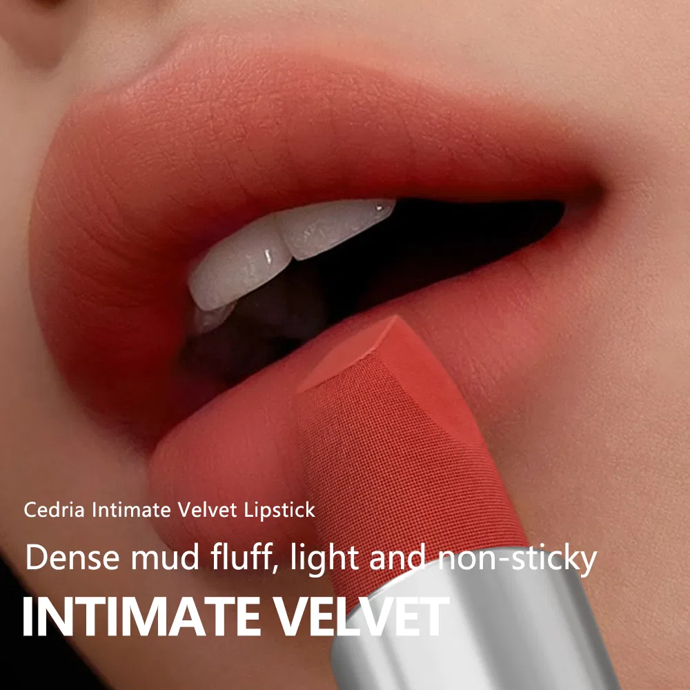 Private Label Intimate Velvet Long-Lasting Non-Stick Cups Lipstick OEM ODM