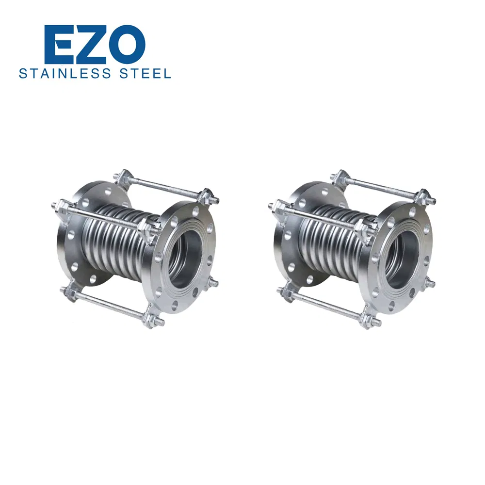 Stainless Steel High Pressure Metal Rubber Coupling Bellow Expansion Joint Double Flange Compensator Dismantling Piece for Industrial Pipeline