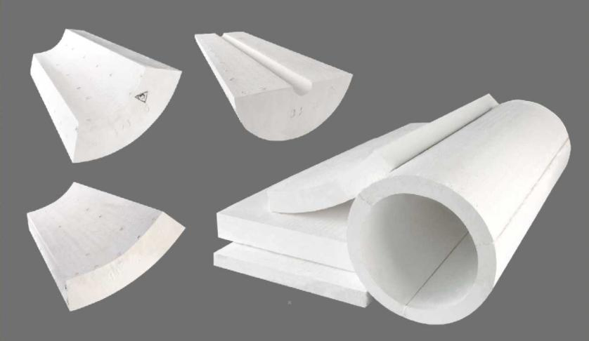 Factory Heat Resistant Calcium Silicate Tube Pipeline Insulation