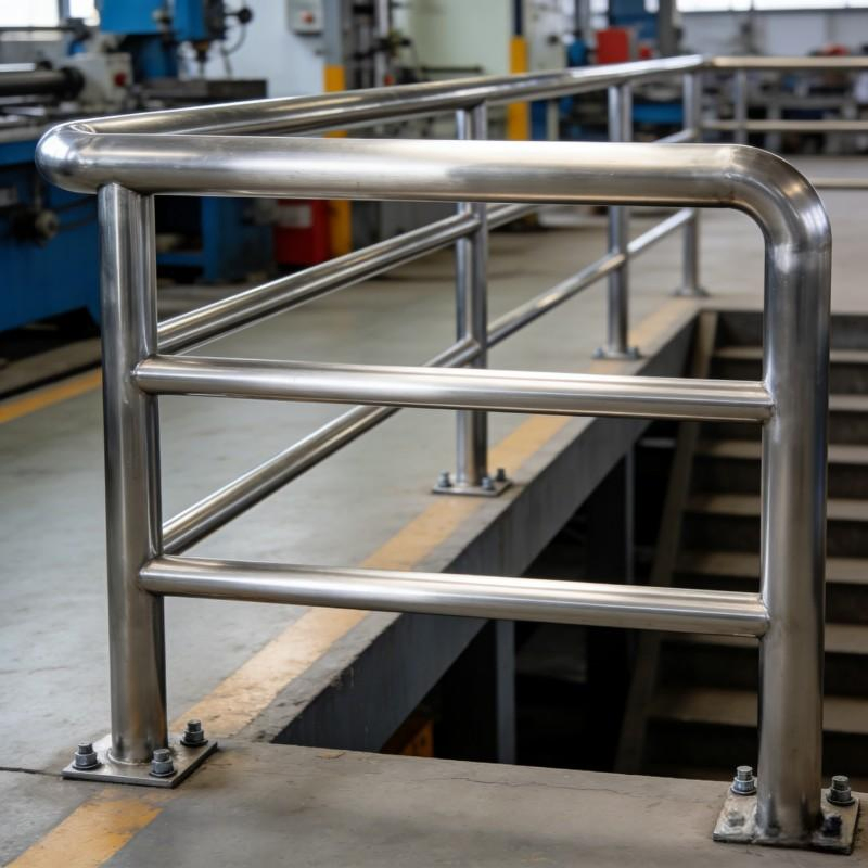 Custom Stainless Steel Glass Railing for High-End Apartment Balcony Decoration