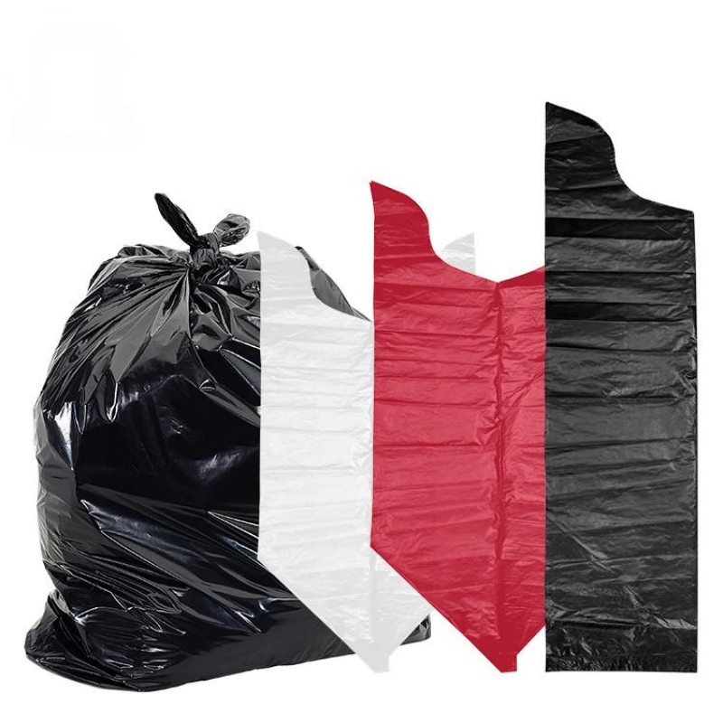 Customized Color Hospital Eco Friendly HDPE Kitchen Plastic Trash Garden Big Garbage Bags