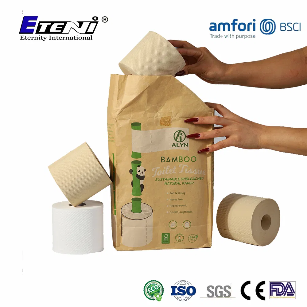 Biodegradable Environmental Toilet Paper Tissue Roll
