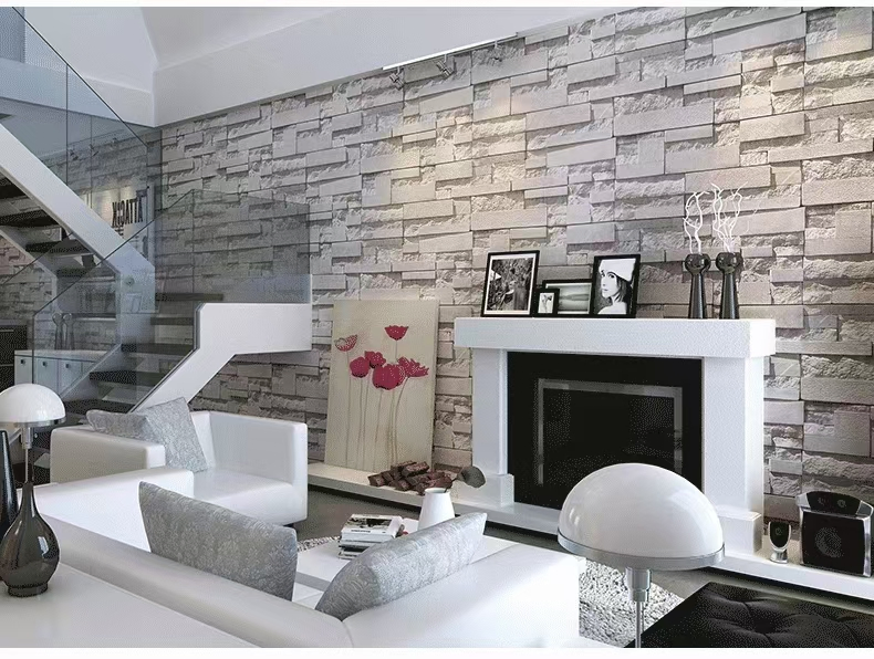 Waterproof DIY Wallpaper 3D Self-Adhesive Wall Stickers Easily Intsall