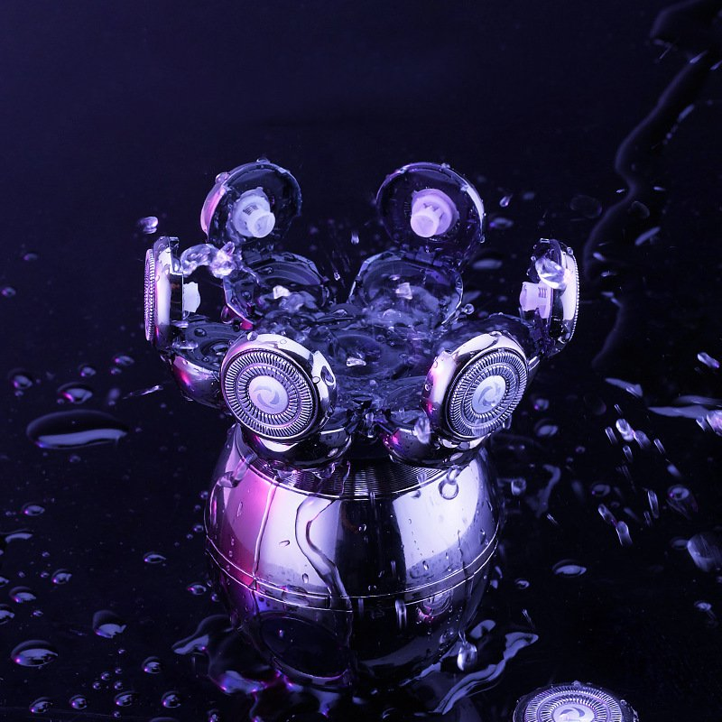 Ultimate 7 Head Rechargeable Electric Shaver for Smooth Bald Heads