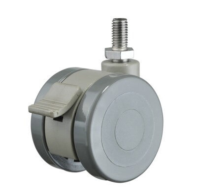 OEM China Factory Manufacturer Furniture Castor 50mm Swivel Nylon Wheel with Fastening Ring