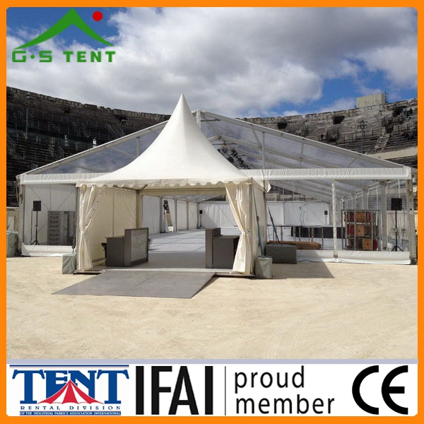 Aluminum Alloy Frame Event Transparent Clear Tent 3m to 40m