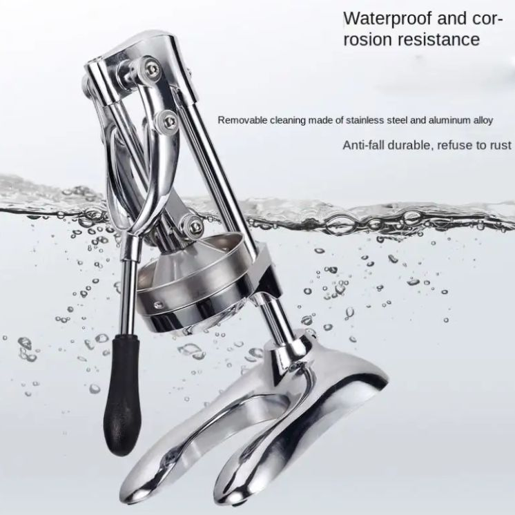 Premium Stainless Steel Manual Juicer for Fresh Citrus Juices