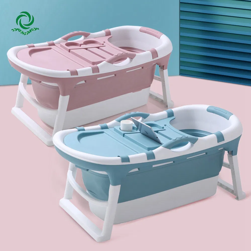 Folding Plastic Hot Bath Tub SPA Portable Bathroom Bathtub