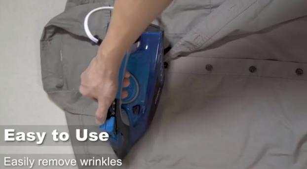 CE CB ETL EMC RoHS Approved Middle Size Full Function Steam Iron Garment Dry Iron Safe Auto Shut-off