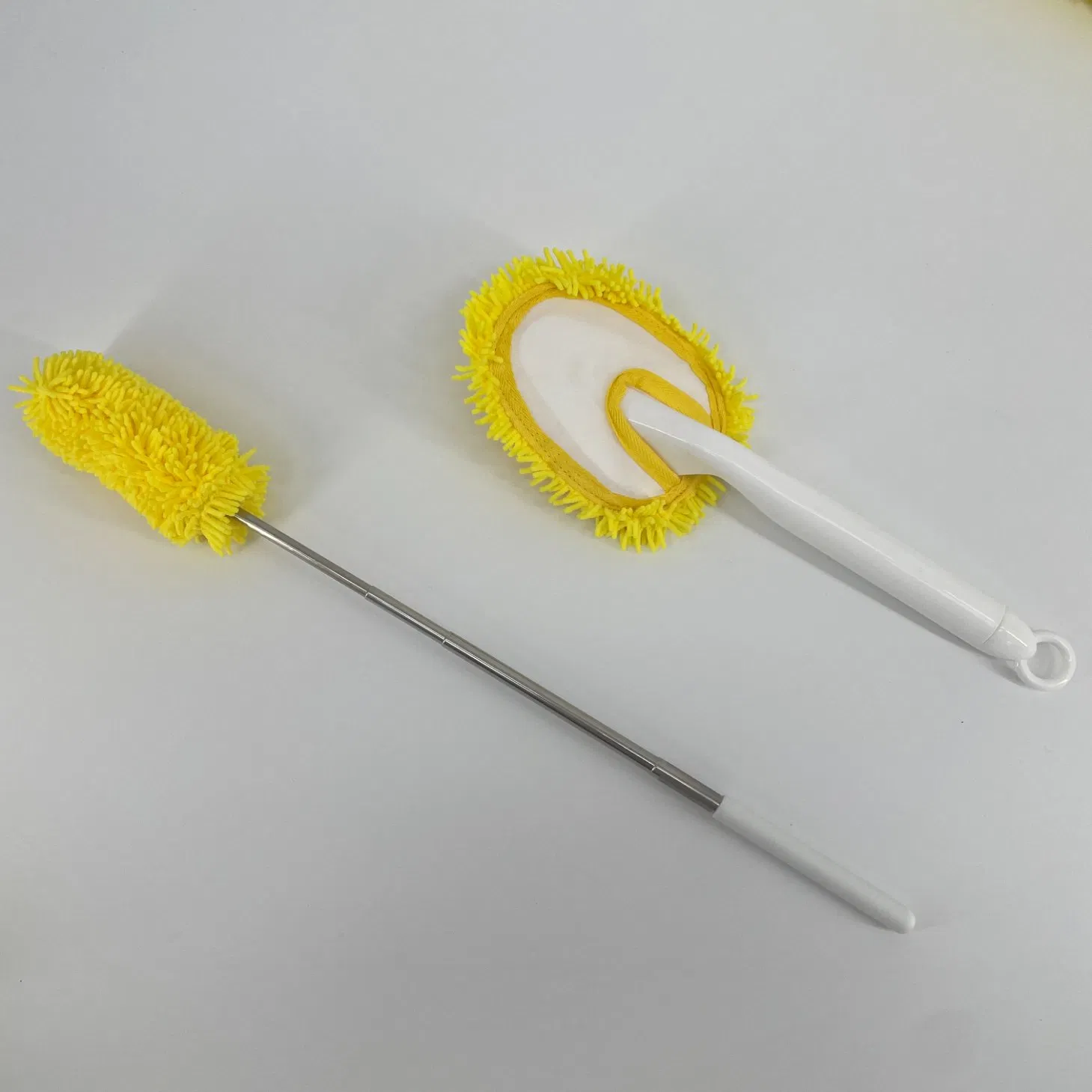 Chenille Head Duster Stainless Steel Handle Telescopic Duster