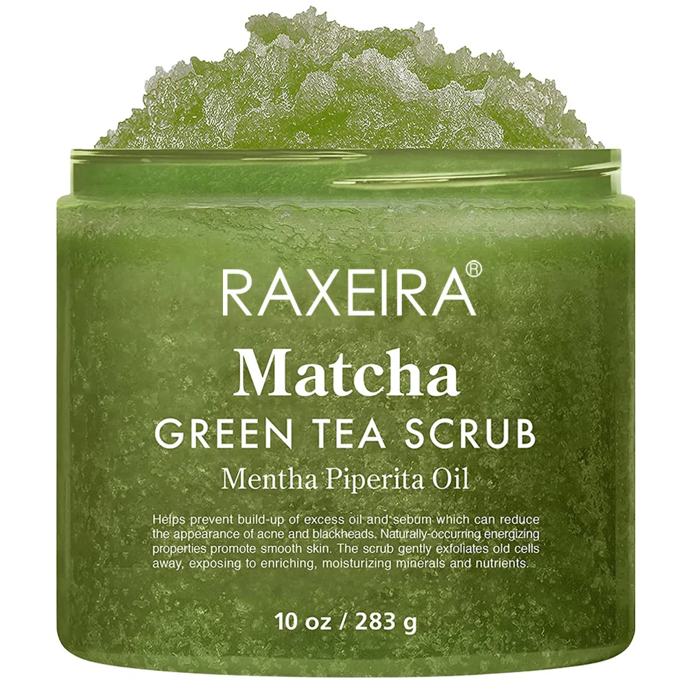 Exfoliating and Multifunctional Nourishing Facial & Skin Green Tea Body Scrub