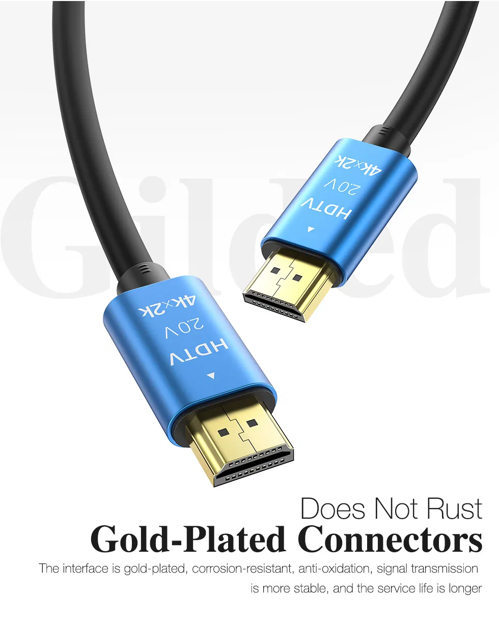 High Speed HDMI Cable 2.0 Version, HDMI Cable Support 4K 2160*3840, 5m